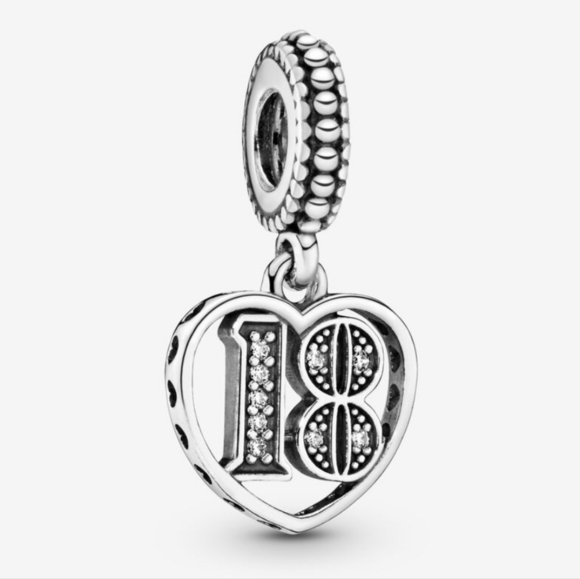 Pandora Jewelry - Pandora 18th Celebration Dangle Charm